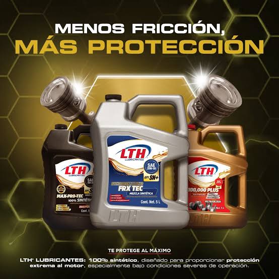 Lubricantes LTH: menos fricción, más protección